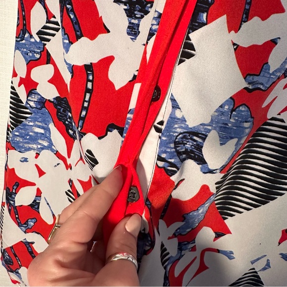 Peter Pilotto for Target Shirt Dress Button Front Sleeveless Size Small - Picture 9 of 15